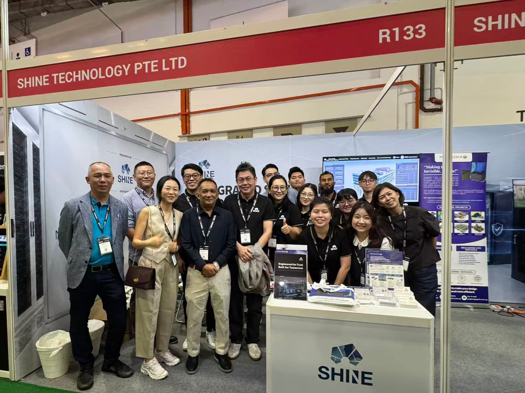 SHINE team together with our partners.